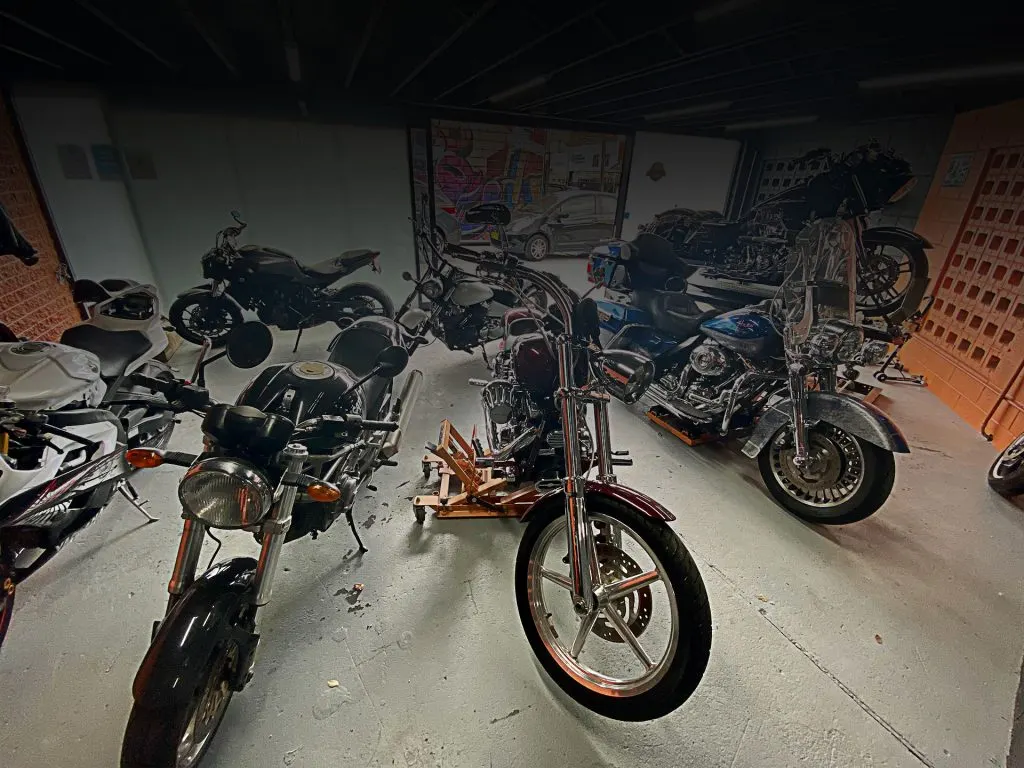 Tha Bike Hubb workshop and motorcycle repair photo